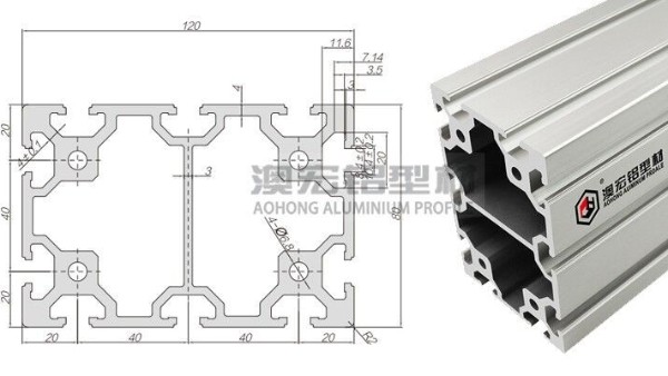 80120工业铝型材介绍